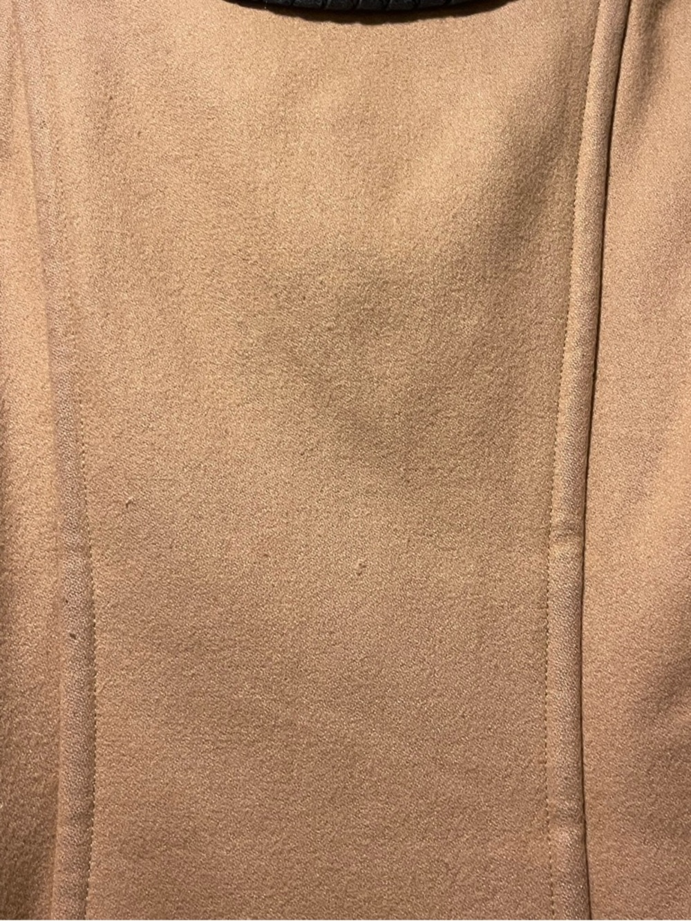 Plenty by Tracy Reese | Wool Blend Crochet Collar Coat, Camel, Size 0, GUC - Picture 16 of 16